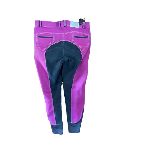 HorseWare Ireland Fushia Pockets, Size 32R - Picture 4 of 6